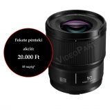 LUMIX S-S50ME L-mount optika 50mm f1.8,  20 000.-Ft pénzvisszafizetési akció! 11.15